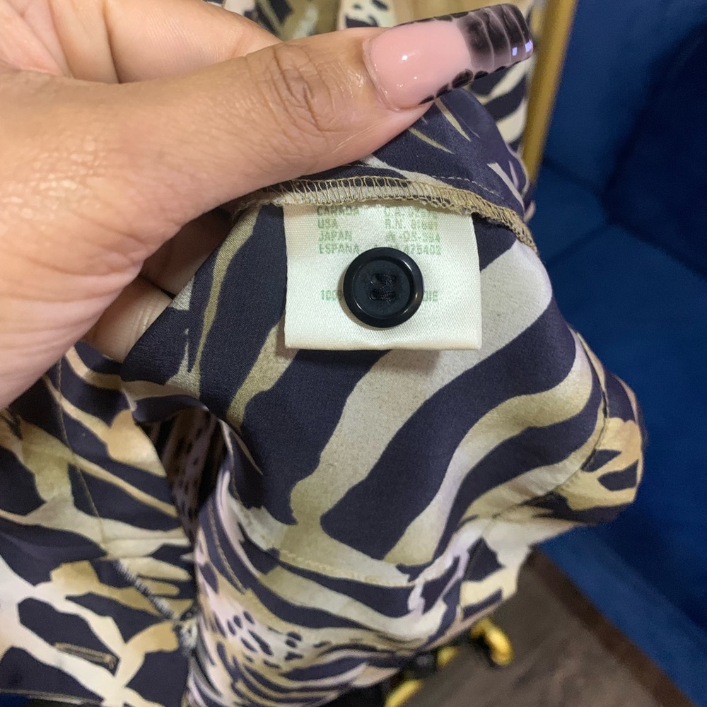 Vintage Escada Silk Blouse - Size 8 - Picture 8 of 9
